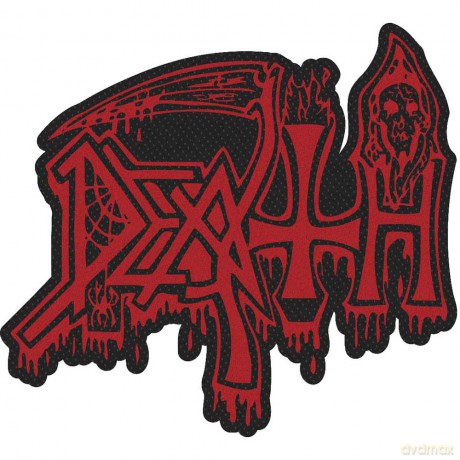 Death: Standard Patch: Logo Cut Out
