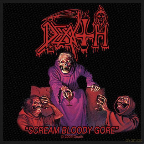 Death: Standard Patch: Scream Bloody Gore (Loose)