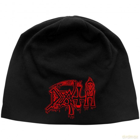 Death: Unisex Beanie Hat: Logo JD Print (Black)