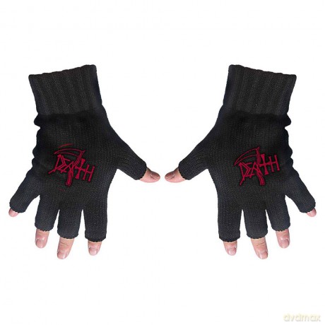 Death: Unisex Fingerless Gloves: Logo