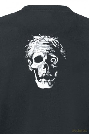Death: Unisex T-Shirt: Life Will Never Last (Black) (Back Print) (Medium)