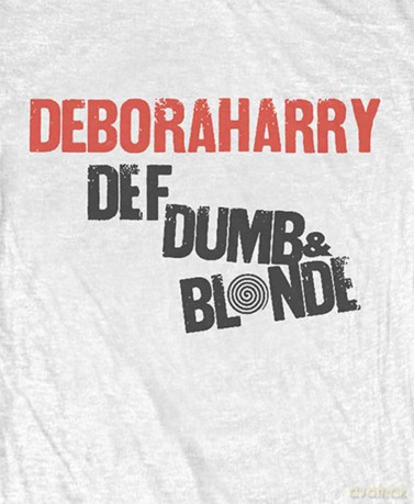 Debbie Harry: Ladies Tee: Def, Dumb & Blonde (Small)