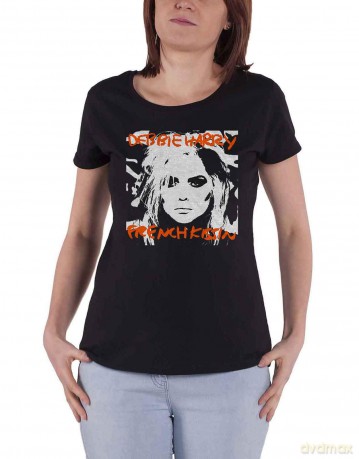 Debbie Harry: Ladies Tee: French Kissin' (Small)