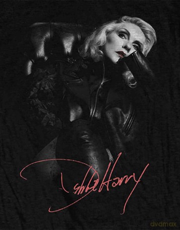 Debbie Harry: Ladies Tee: Leather Girl (X-Large)