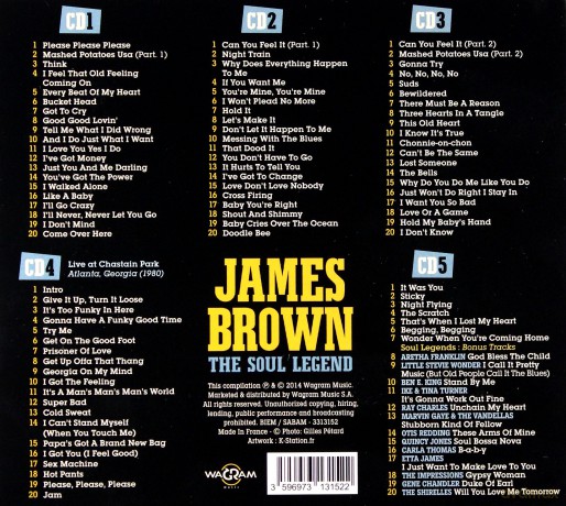 James Brown: The Soul Legend [CD]