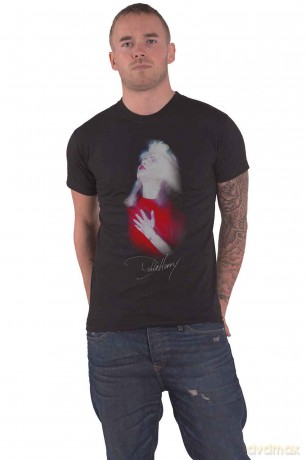 Debbie Harry: Unisex T-Shirt: Blur (Black) (Large)