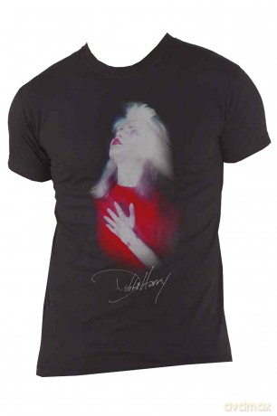 Debbie Harry: Unisex T-Shirt: Blur (Black) (X-Large)