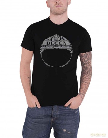 Decca Records: Unisex T-Shirt: Supreme Label (Black) (Medium)