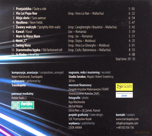 Transkapela: Neon Fields [CD]