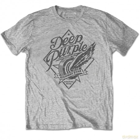 Deep Purple: Unisex T-Shirt: Machine Head (Grey) (Medium)