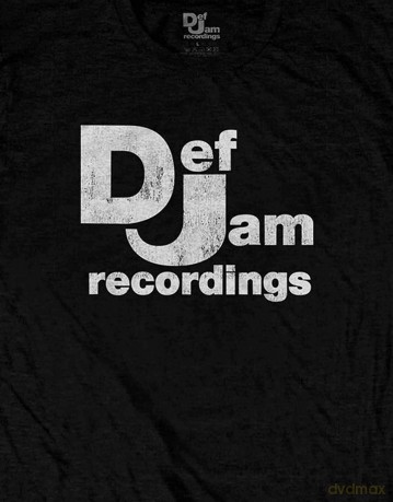 Def Jam Recordings: Unisex T-Shirt: Classic Logo (Black) (XX-Large)