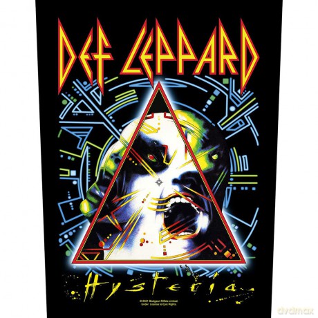 Def Leppard: Back Patch: Hysteria