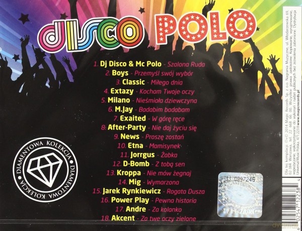 Best Of Disco Polo. Diamentowa kolekcja vol. 1 [CD] 