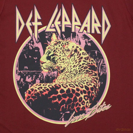 Def Leppard: Ladies T-Shirt: Love Bites (Red) (XX-Large)