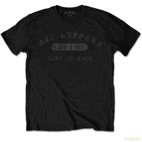 Def Leppard: Ladies Tee: Collegiate Logo (Medium)