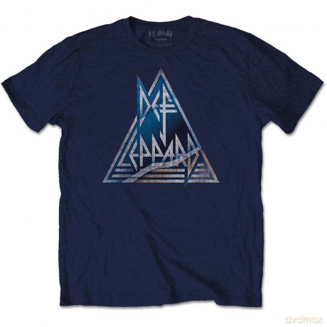 Def Leppard: Ladies Tee: Triangle Logo (Large)