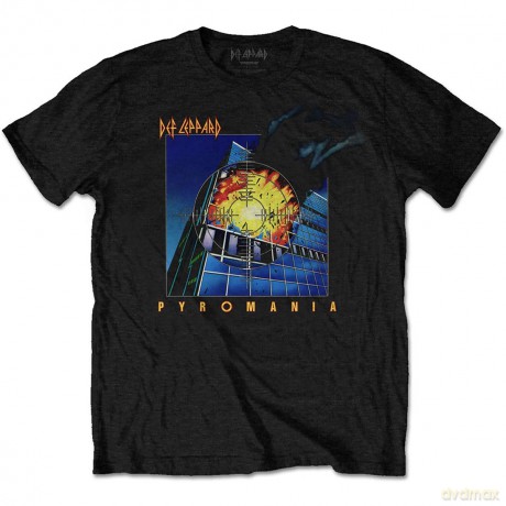 Def Leppard: Men's Tee: Pyromania (Medium)