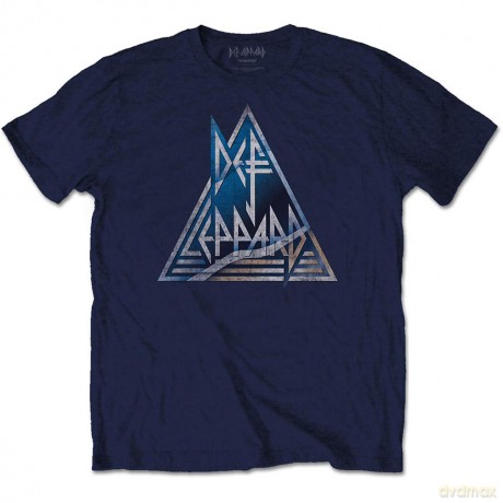 Def Leppard: Men's Tee: Triangle Logo (Large)
