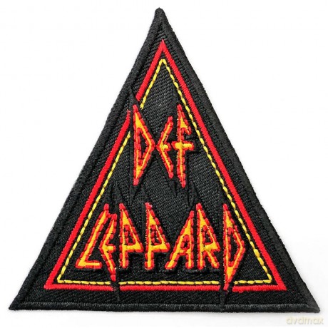 Def Leppard: Standard Patch: Tri-Logo
