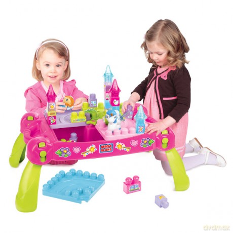 MEGA BLOKS Stół do budowania Princess [KLOCKI]
