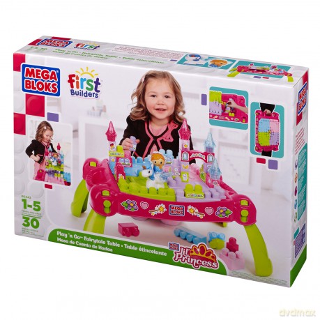 MEGA BLOKS Stół do budowania Princess [KLOCKI]
