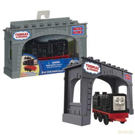 MEGA BLOKS THOMAS Diesel z mostem [KLOCKI]