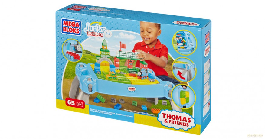 MEGA BLOKS Thomas radość w Knapford stół [KLOCKI]