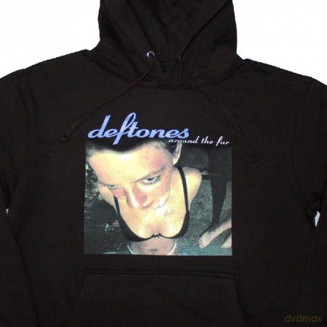 Deftones: Unisex Pullover Hoodie: Around The Fur (Black) (Medium)