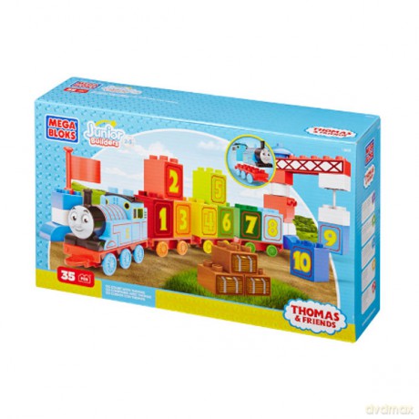 MEGA BLOKS Thomas uczący pociąg 123 [KLOCKI]