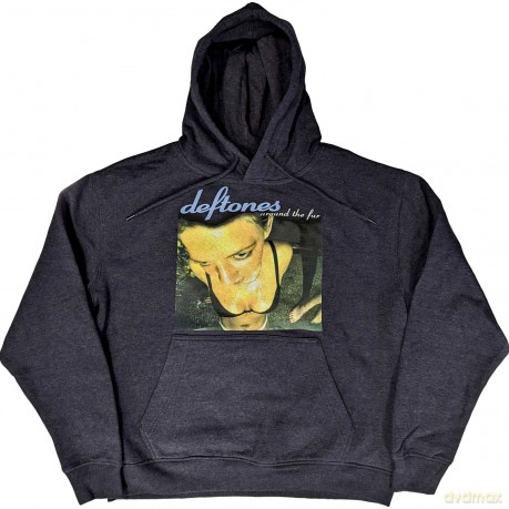Deftones: Unisex Pullover Hoodie: Around the Fur (Navy Blue) (Small)
