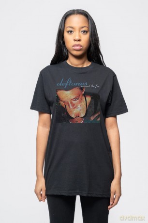 Deftones: Unisex T-Shirt: Around the Fur (Black) (Large)
