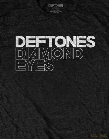 Deftones: Unisex T-Shirt: Diamond Eyes (Black) (X-Large)