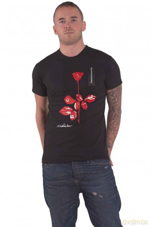 Depeche Mode: Unisex T-Shirt: Violator (Black) (Medium)