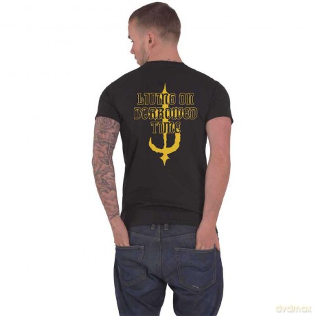Devildriver: DevilDriver Unisex T-Shirt: Borrowed (Black) (Back Print) (Medium)