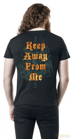 Devildriver: DevilDriver Unisex T-Shirt: Keep Away from Me (Black) (Back Print) (Large)