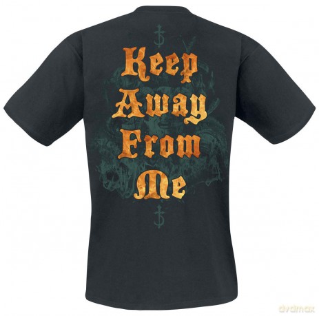 Devildriver: DevilDriver Unisex T-Shirt: Keep Away from Me (Black) (Back Print) (Large)