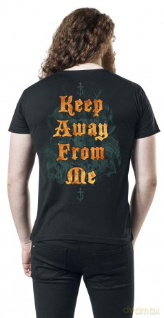 Devildriver: DevilDriver Unisex T-Shirt: Keep Away from Me (Black) (Back Print) (Small)