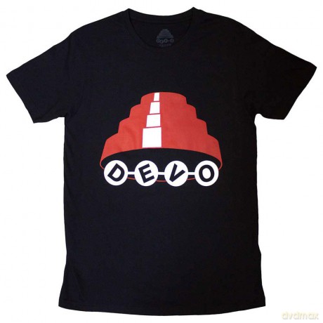 Devo: Unisex T-Shirt: Dome (Black) (X-Large)