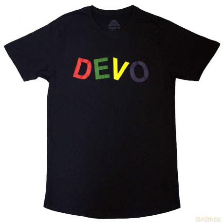 Devo: Unisex T-Shirt: Logo (Black) (Medium)