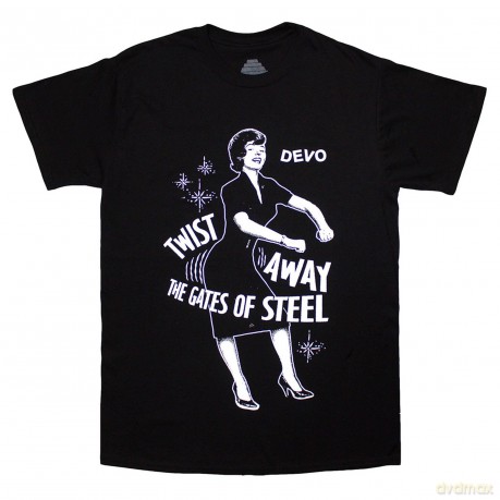 Devo: Unisex T-Shirt: Twist Away (Black) (Large)
