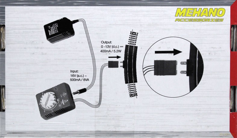 MEHANO Regulator prędkości z zasilaczem [ZABAWKA]