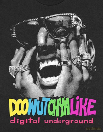Digital Underground: Unisex T-Shirt: Doowutchyalike (Black) (Medium)