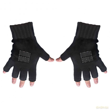 Dimmu Borgir: Unisex Fingerless Gloves: Logo