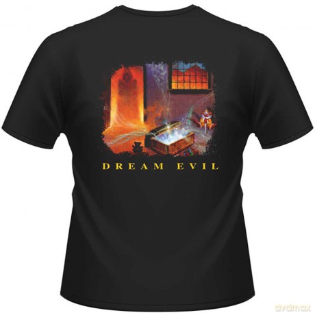 Dio: Unisex T-Shirt: Dream Evil (Black) (Back Print) (X-Large)
