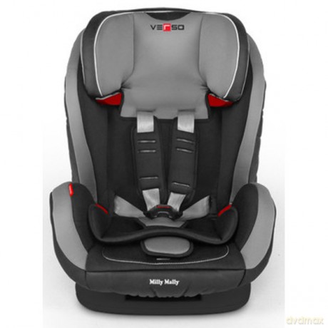 MILLY MALLY Fotelik samoch. VERSO szary [ZABAWKA]