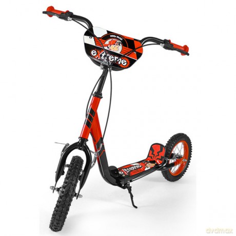 MILLY MALLY Hulajnoga Crazy Extreme czer [ZABAWKA]