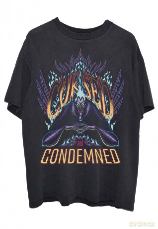 Disney: Unisex T-Shirt: Hercules Hades Cursed (Black) (Small)
