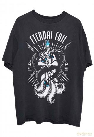 Disney: Unisex T-Shirt: Hercules Hades Eternal Evil (Black) (X-Large)