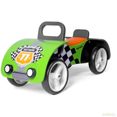 MILLY MALLY Jeździk drew. JUNIOR zielony [ZABAWKA]
