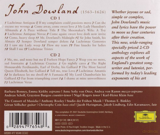 Various: The John Dowland Collection [2CD]